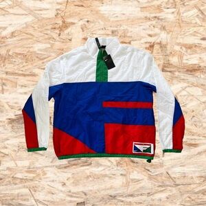 ✔️NWT✔️ NIKE NSW Flight Series Half Zip Windbreaker